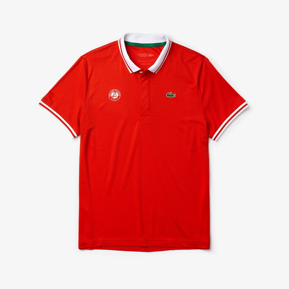 SPORT Roland Garros Breathable Piqué Polo Shirt | Lacoste Mens