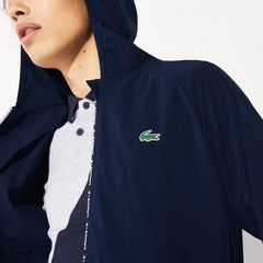 SPORT Water-Resistant Foldable Ultra-Light Zip Golf Jacket | Lacoste Mens