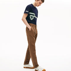 Heritage Ribbon Regular Fit Cotton T-shirt | Lacoste Mens