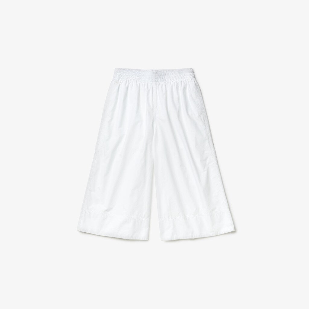 Wo  Light Cotton Poplin Culottes | Lacoste Womens
