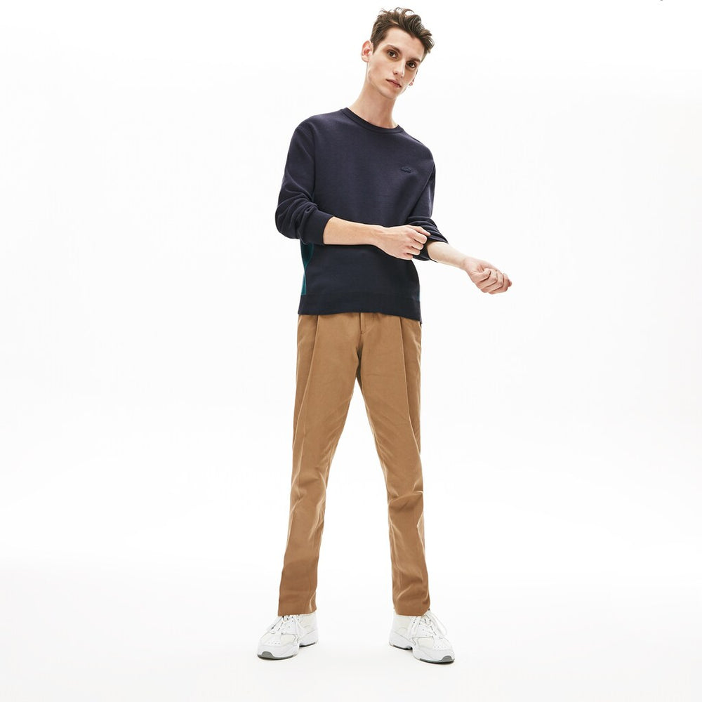 Contrast Effects Knit Sweater | Lacoste Mens