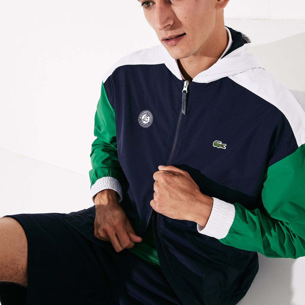 SPORT Roland Garros Zip-Up Windbreaker | Lacoste Mens