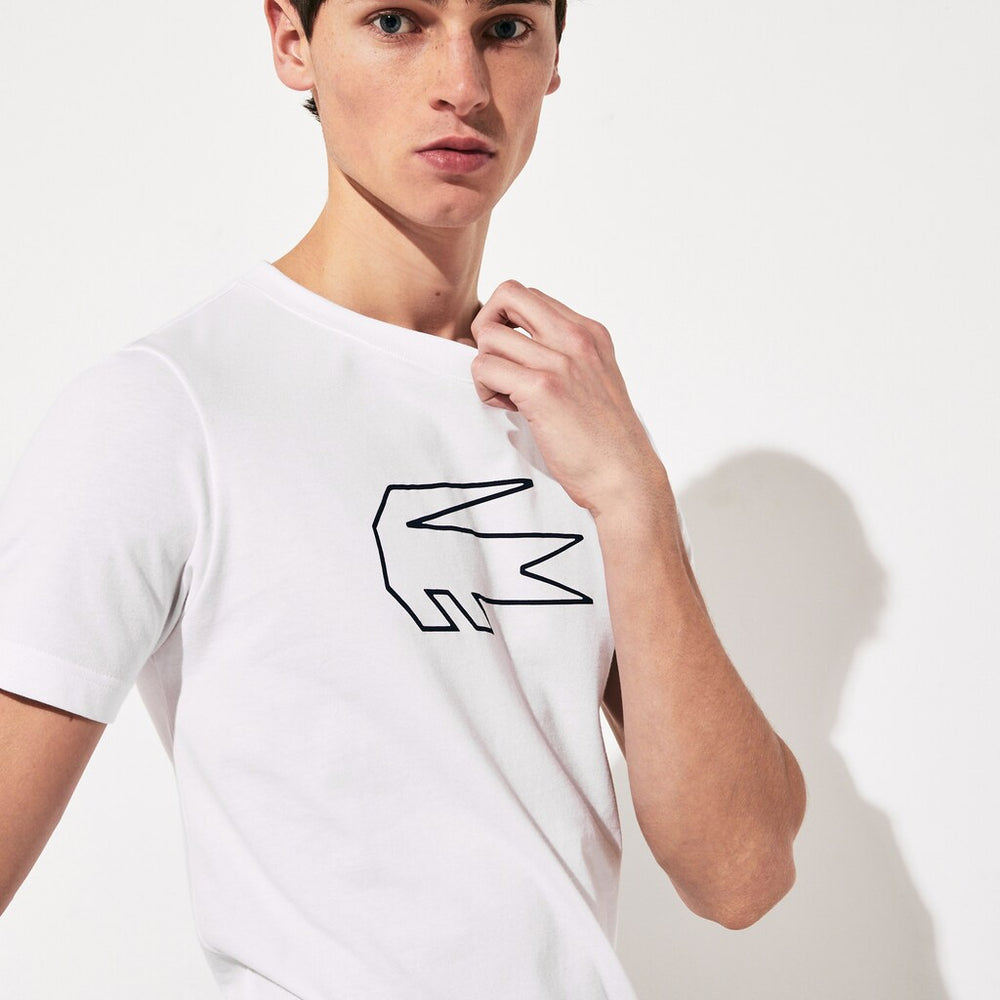 SPORT Novak Djokovic Ultra Dry Graphic Tee | Lacoste Mens