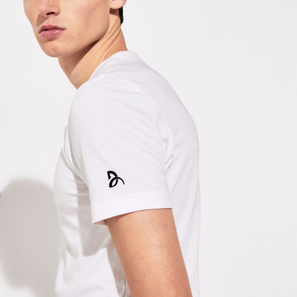 SPORT Novak Djokovic Ultra Dry Graphic Tee | Lacoste Mens