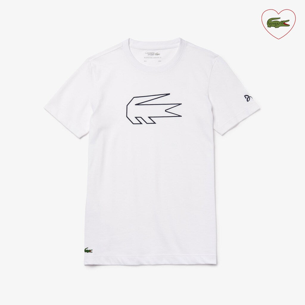 SPORT Novak Djokovic Ultra Dry Graphic Tee | Lacoste Mens
