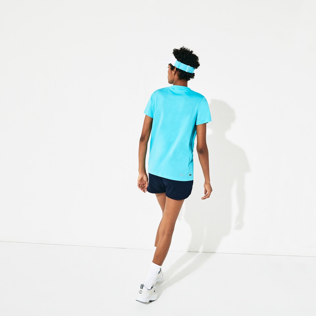 Wo  SPORT Roland Garros Logo T-Shirt | Lacoste Womens