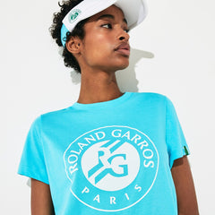 Wo  SPORT Roland Garros Logo T-Shirt | Lacoste Womens