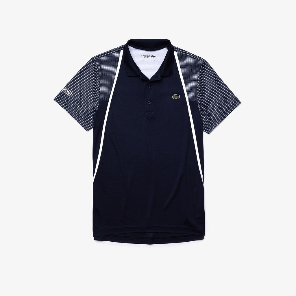 SPORT Mesh Sleeved Breathable Tennis Polo Shirt | Lacoste Mens