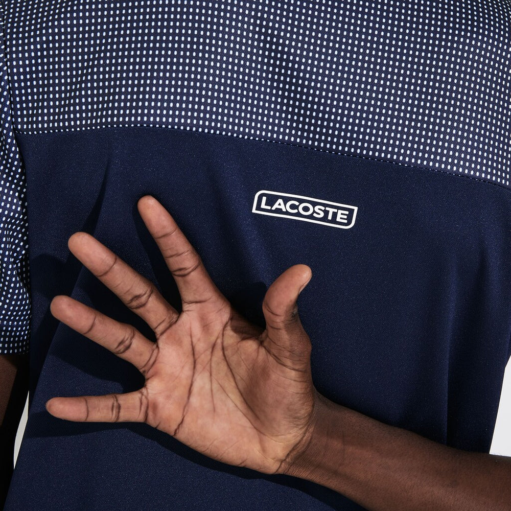 SPORT Mesh Sleeved Breathable Tennis Polo Shirt | Lacoste Mens
