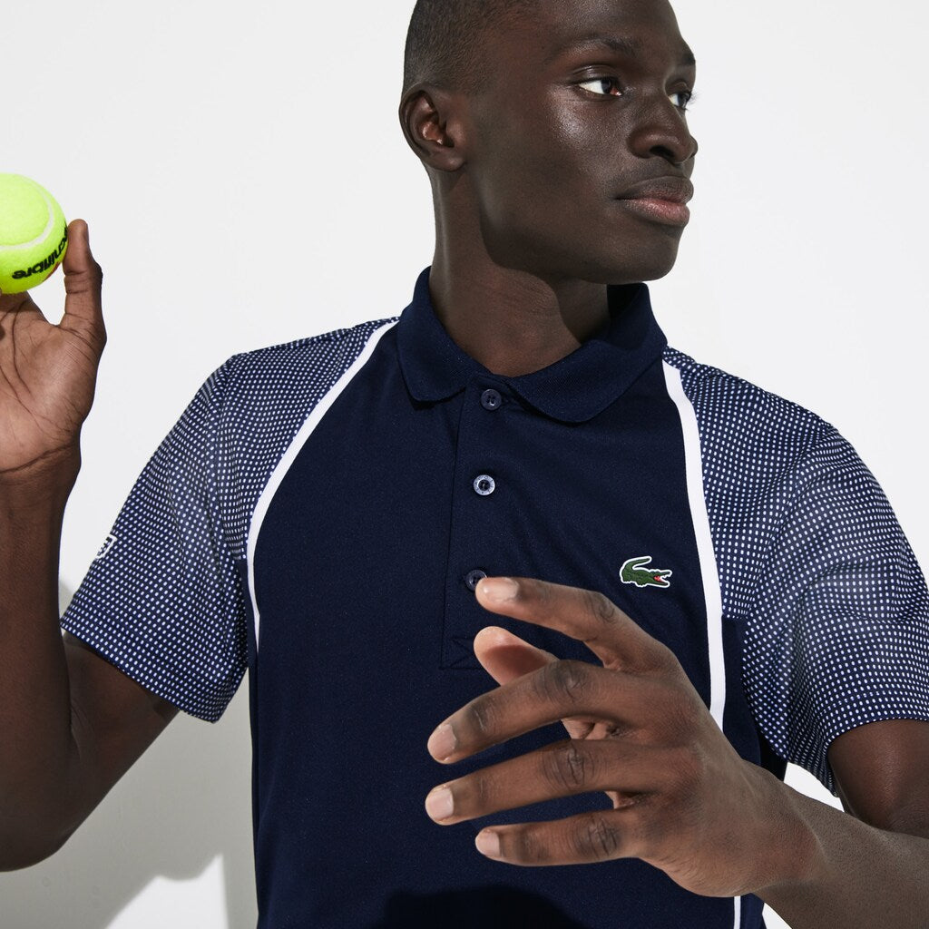 SPORT Mesh Sleeved Breathable Tennis Polo Shirt | Lacoste Mens