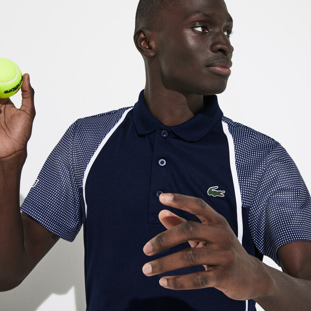 SPORT Mesh Sleeved Breathable Tennis Polo Shirt | Lacoste Mens