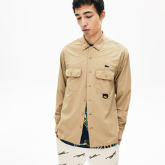 LIVE Lightweight Cargo Shirt | Lacoste Mens