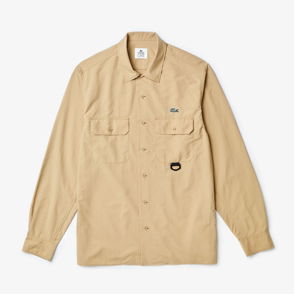 LIVE Lightweight Cargo Shirt | Lacoste Mens