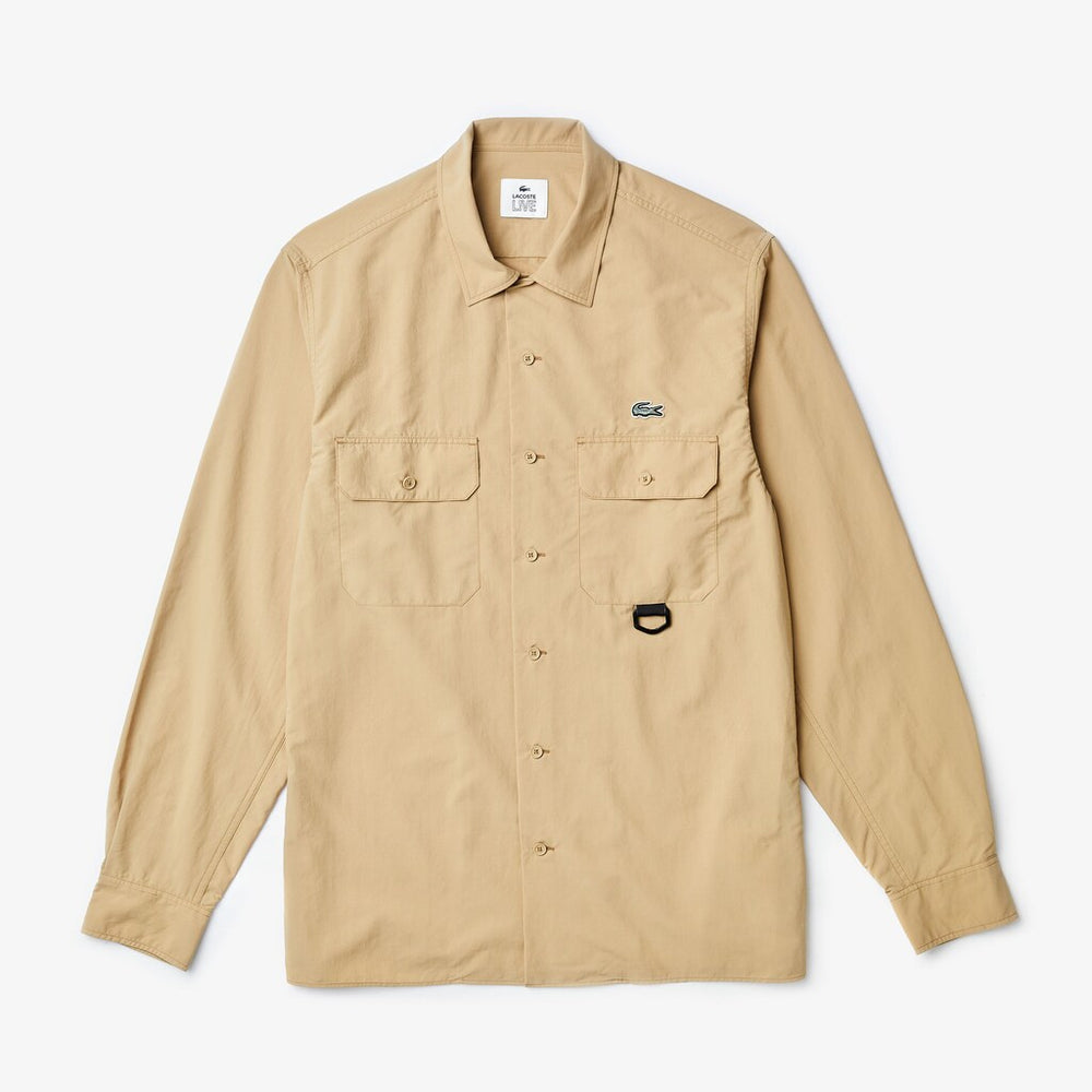 LIVE Lightweight Cargo Shirt | Lacoste Mens