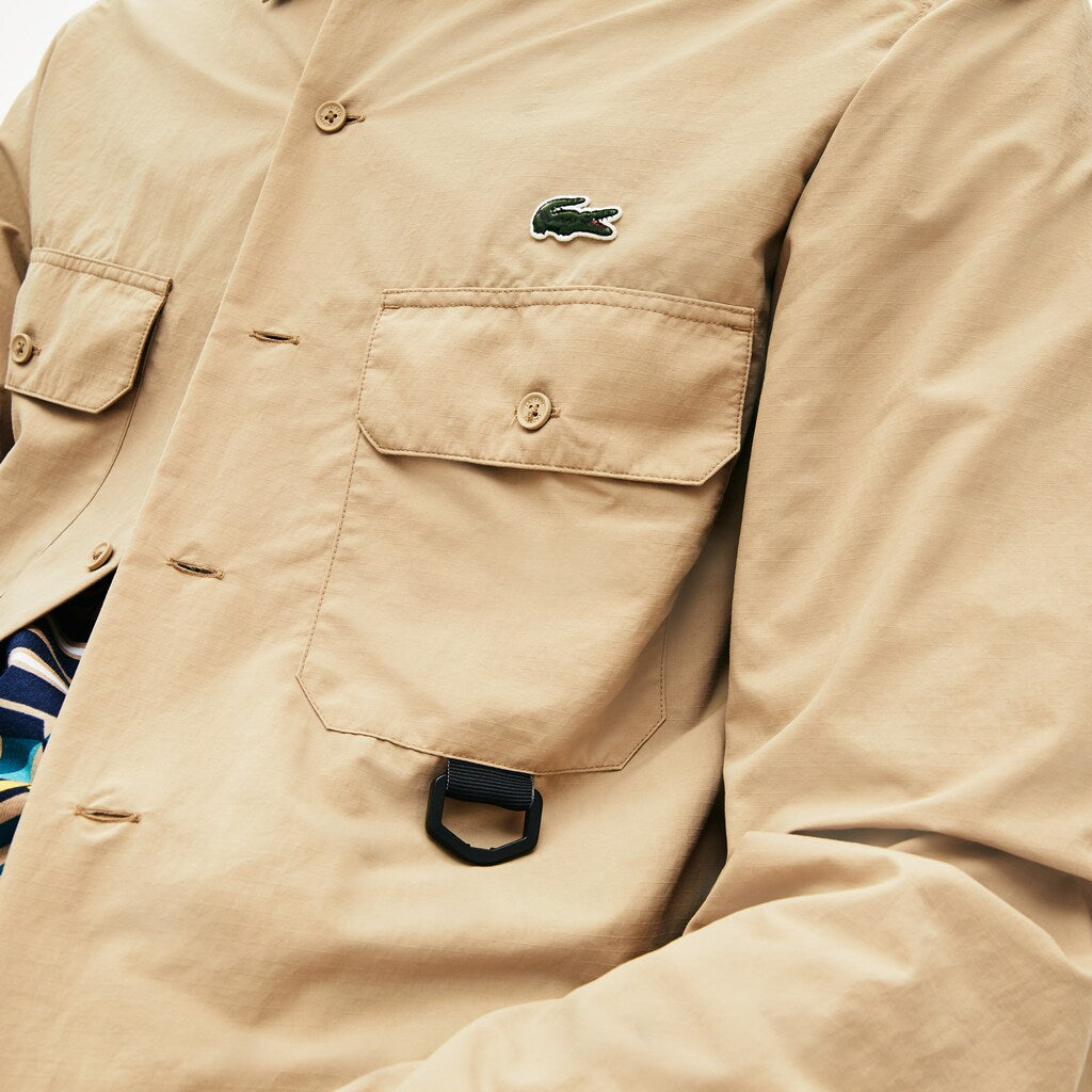 LIVE Lightweight Cargo Shirt | Lacoste Mens