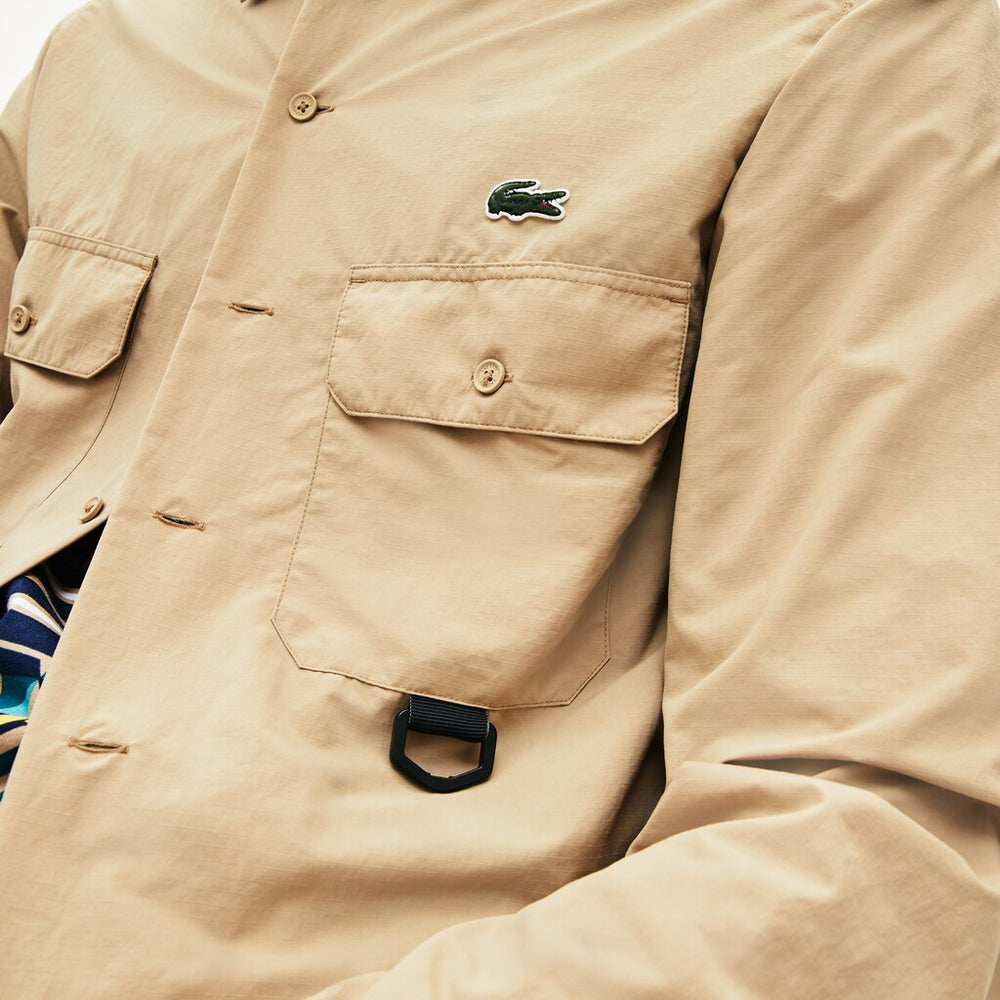 LIVE Lightweight Cargo Shirt | Lacoste Mens