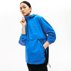 Unisex LIVE Water- Resistant Pullover Windbreaker | Lacoste Mens|Womens