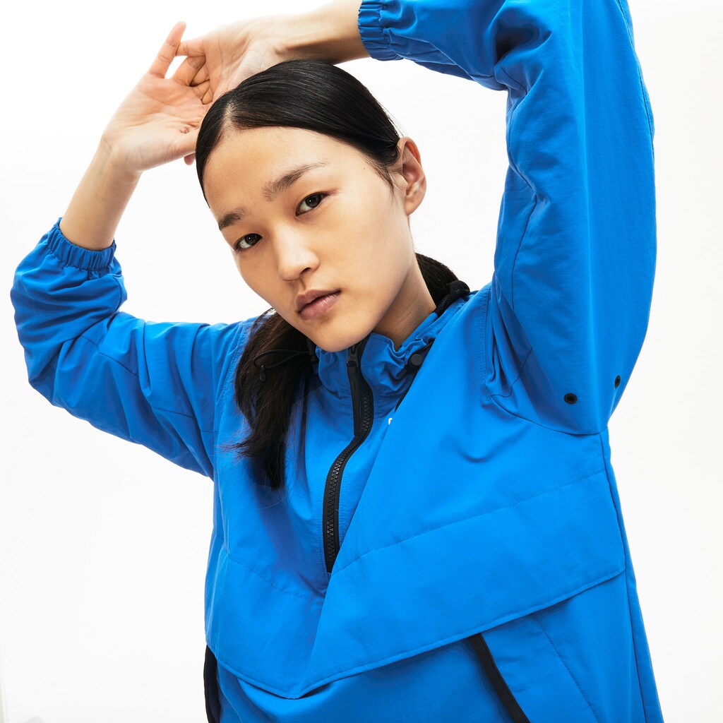 Unisex LIVE Water- Resistant Pullover Windbreaker | Lacoste Mens|Womens