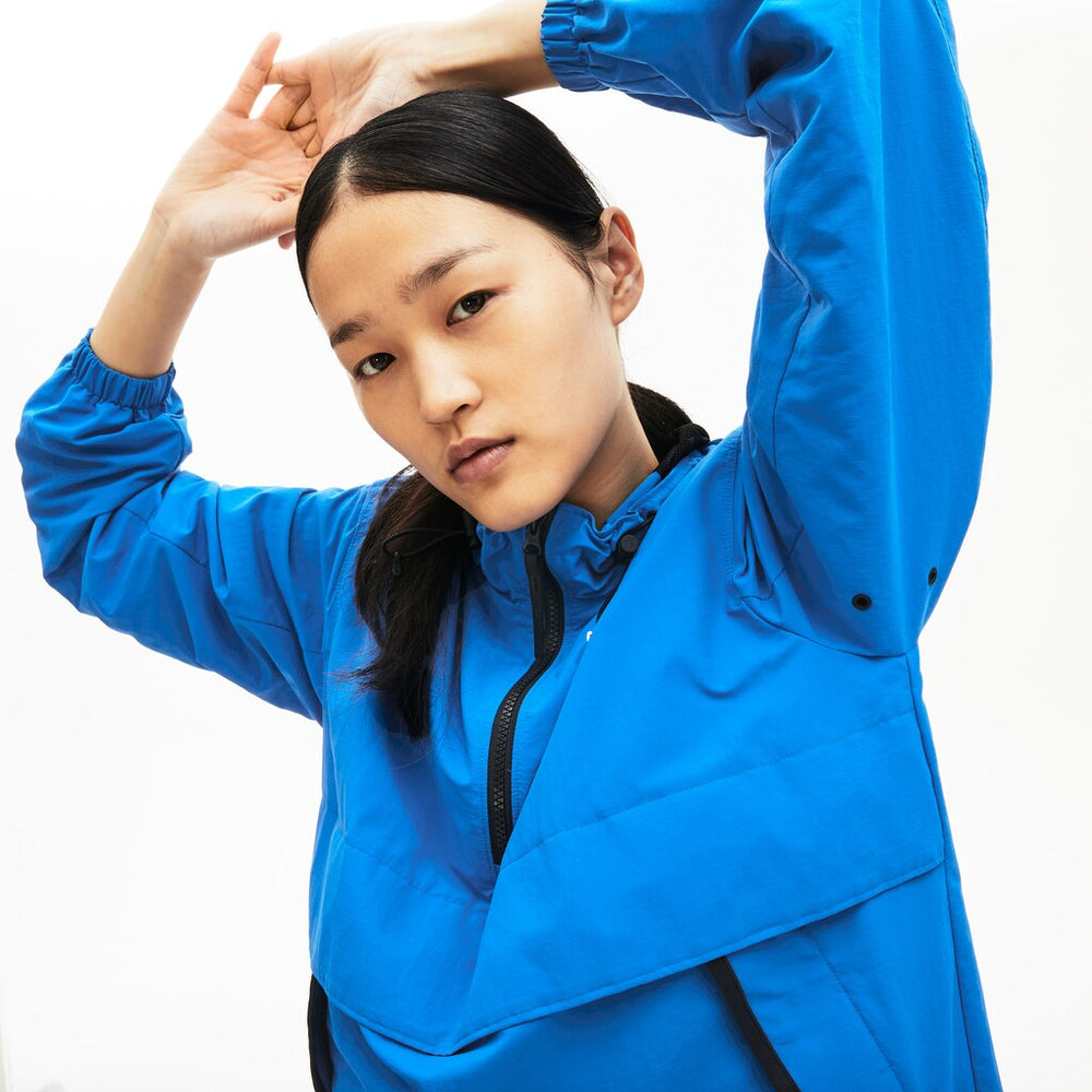 Unisex LIVE Water- Resistant Pullover Windbreaker | Lacoste Mens|Womens