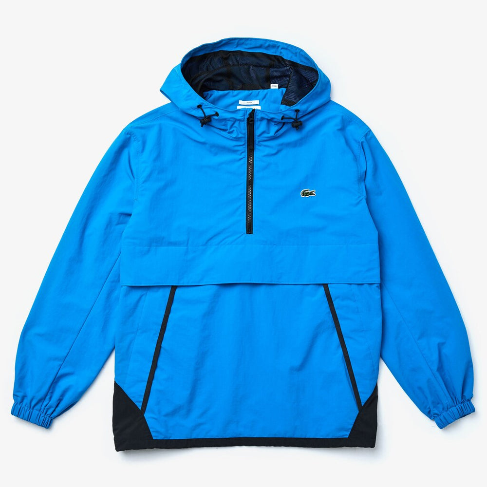 Unisex LIVE Water- Resistant Pullover Windbreaker | Lacoste Mens|Womens