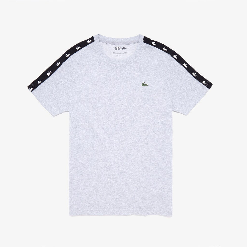 SPORT Crocodile-Stripe T-Shirt | Lacoste Mens