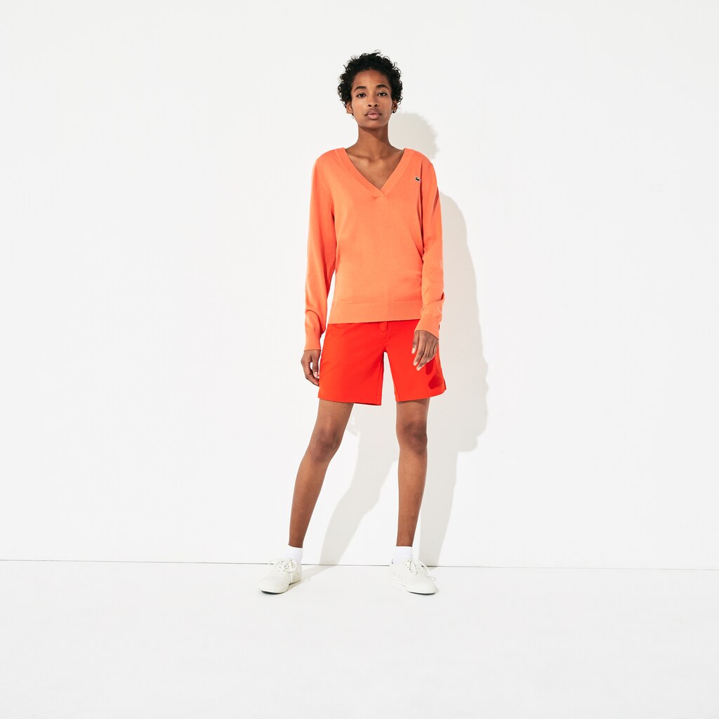 Wo  SPORT V-neck Sweater | Lacoste Womens