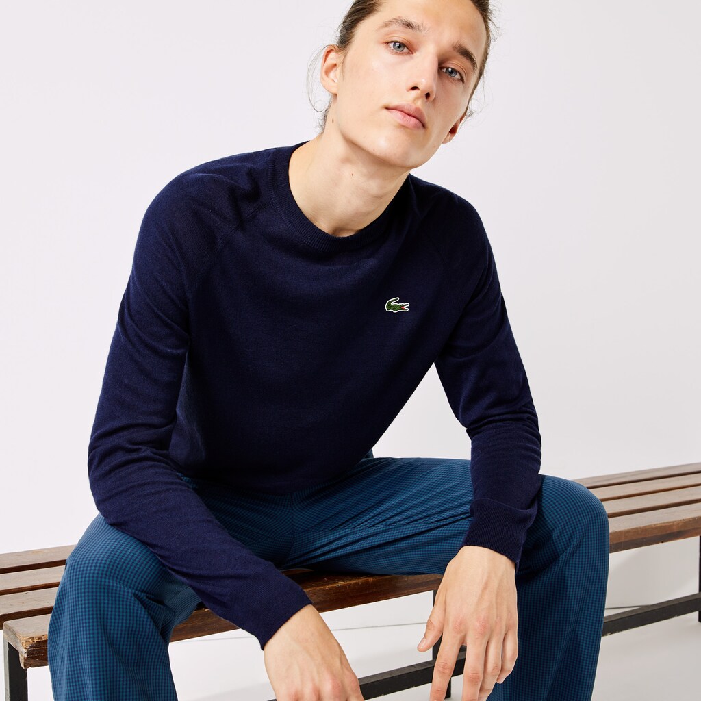 SPORT Breathable-Knit Golf Sweater | Lacoste Mens