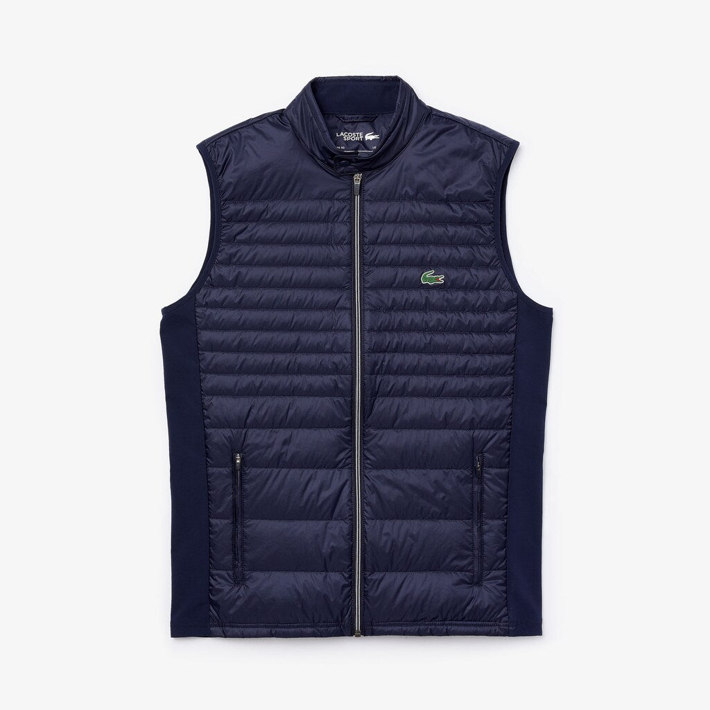SPORT Lightweight Water-Resistant Quilted Vest | Lacoste Mens