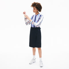 Wo  Premium Cotton Canvas Wrapped Skirt | Lacoste Womens