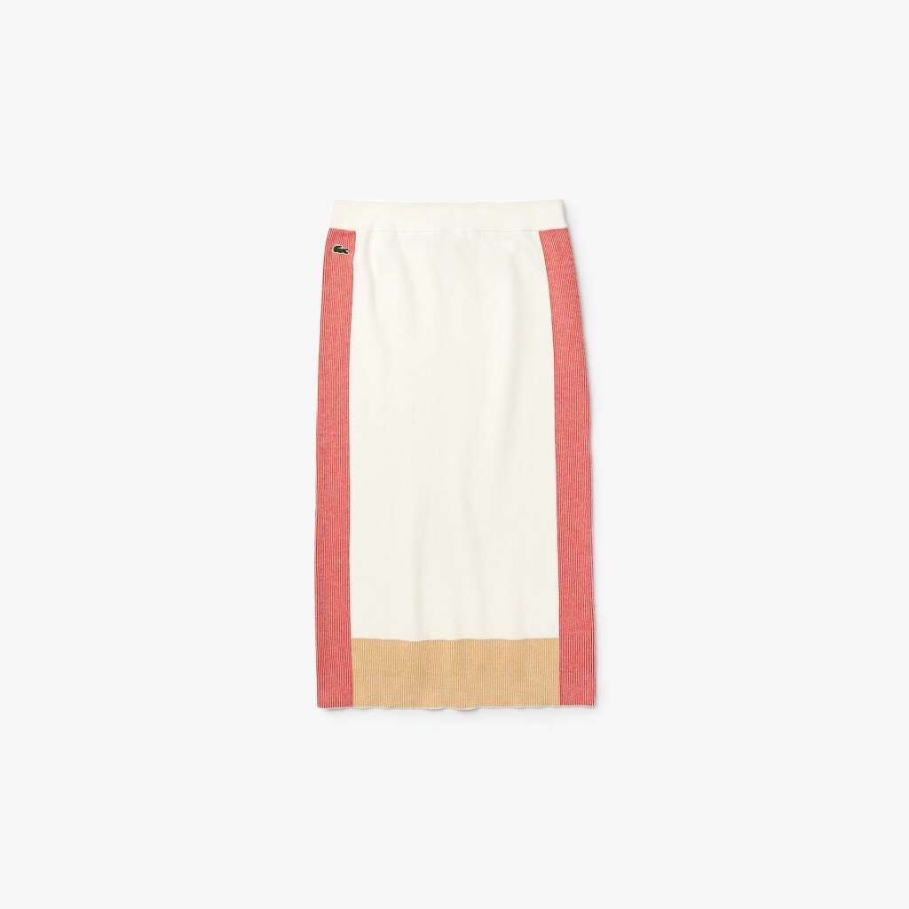 Wo  Colorblock Pencil Skirt | Lacoste Womens