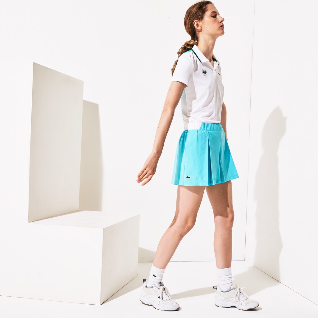 Wo  SPORT Roland Garros Culotte Skirt | Lacoste Womens