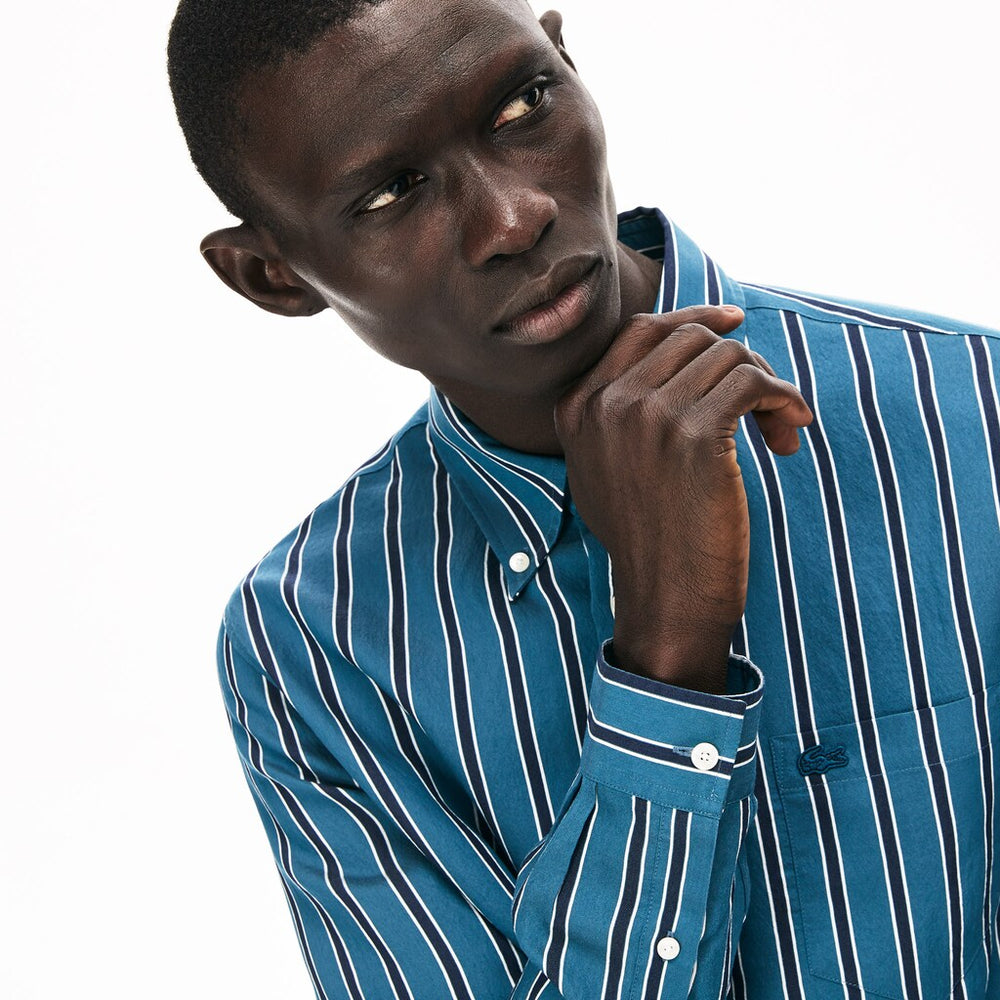 Lightweight Striped Shirt | Lacoste Mens