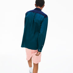 Color-Block Cotton Shirt | Lacoste Mens
