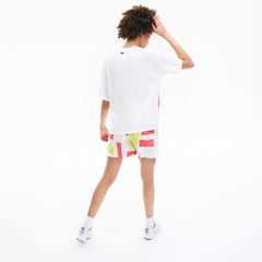 Wo  Art-Print Cotton T-Shirt | Lacoste Womens