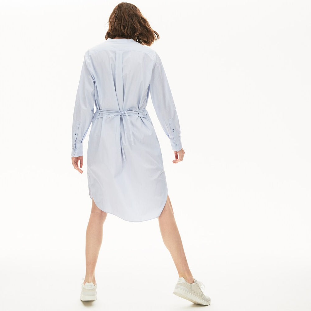 Wo  Cotton Shirt Dress | Lacoste Womens