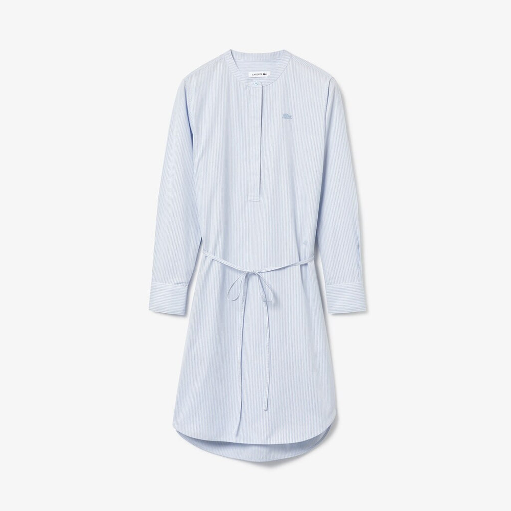 Wo  Cotton Shirt Dress | Lacoste Womens