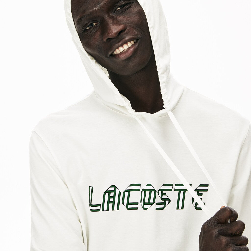 Heritage Ribbon Regular Fit Hooded T-shirt | Lacoste Mens