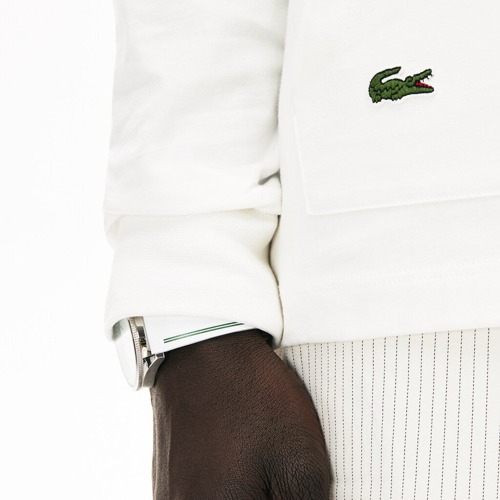 Heritage Ribbon Regular Fit Hooded T-shirt | Lacoste Mens