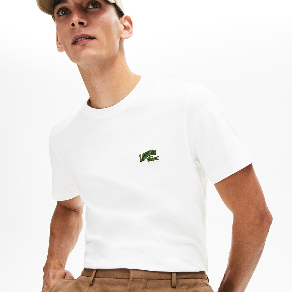 Embroidered Logo Regular Fit T-shirt | Lacoste Mens