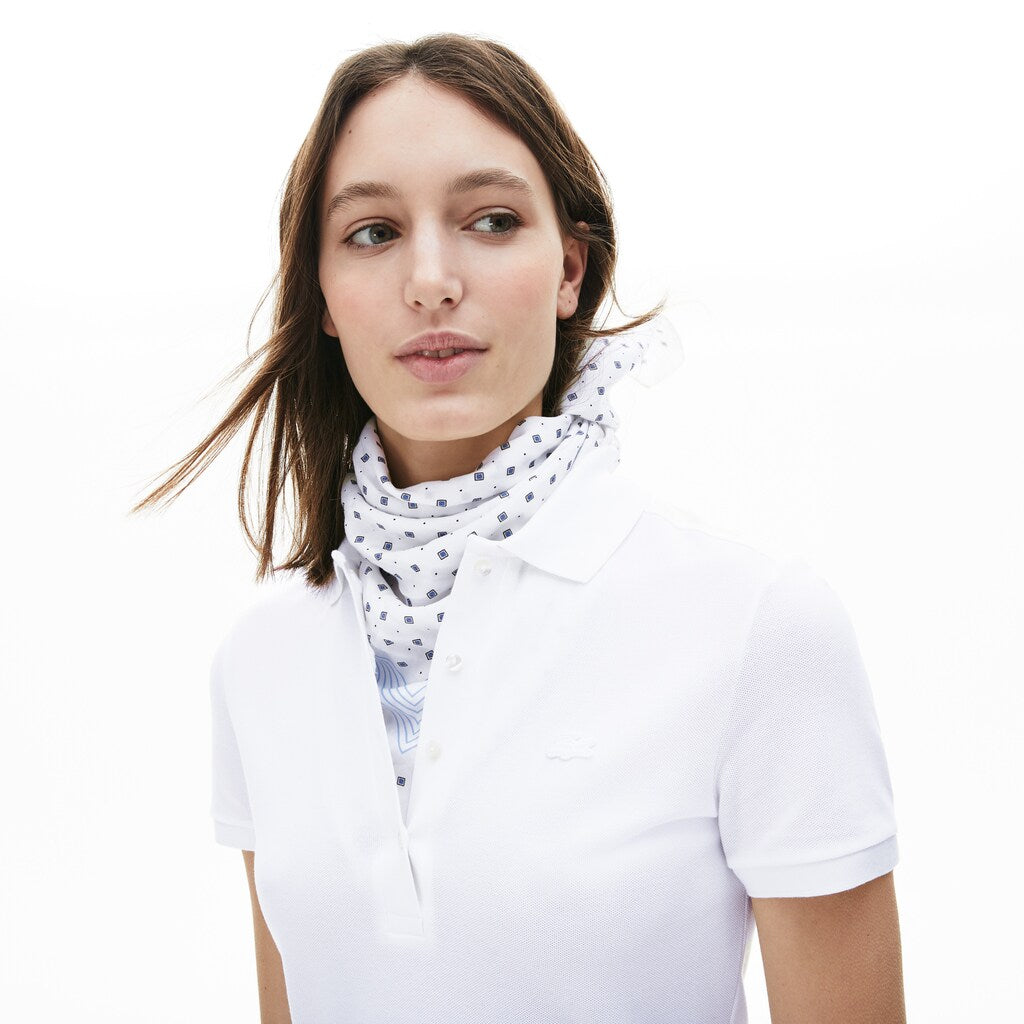 Wo  Stretch Cotton Piqué Polo Dress | Lacoste Womens