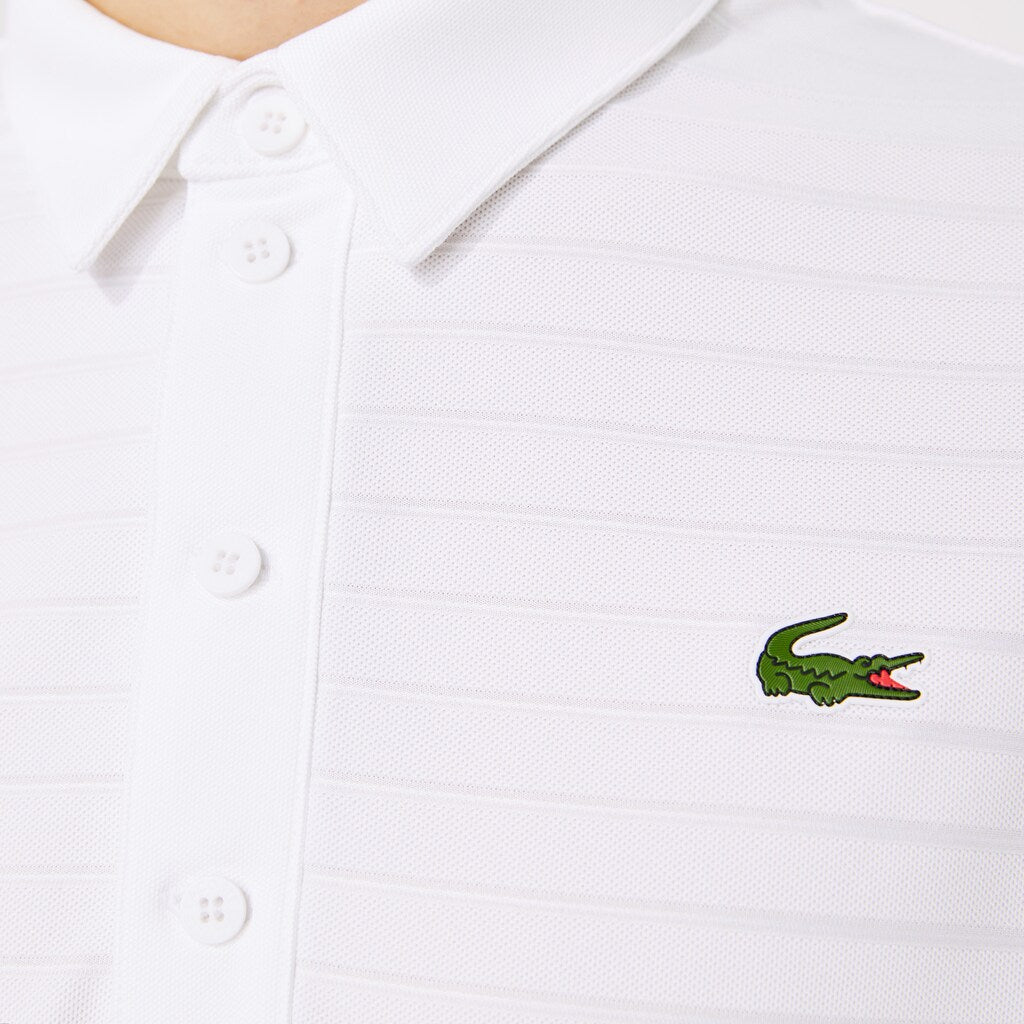 SPORT Textured Breathable Golf Polo Shirt | Lacoste Mens