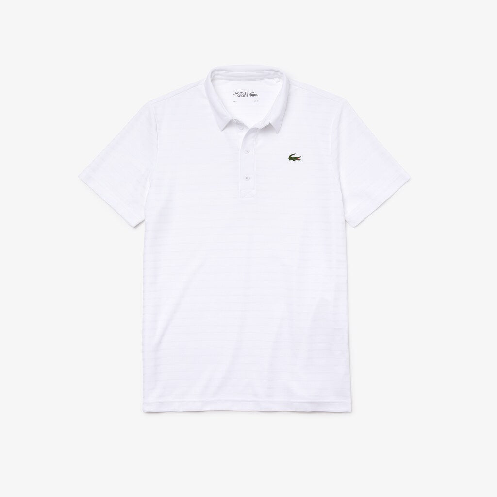 SPORT Textured Breathable Golf Polo Shirt | Lacoste Mens