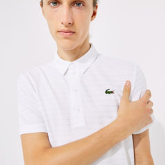 SPORT Textured Breathable Golf Polo Shirt | Lacoste Mens