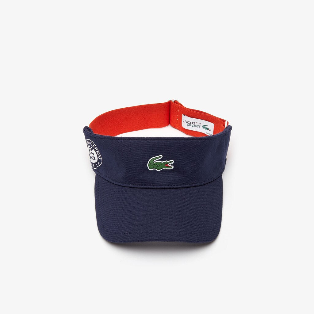 SPORT Roland Garros Two-Tone Piqué Visor | Lacoste Mens