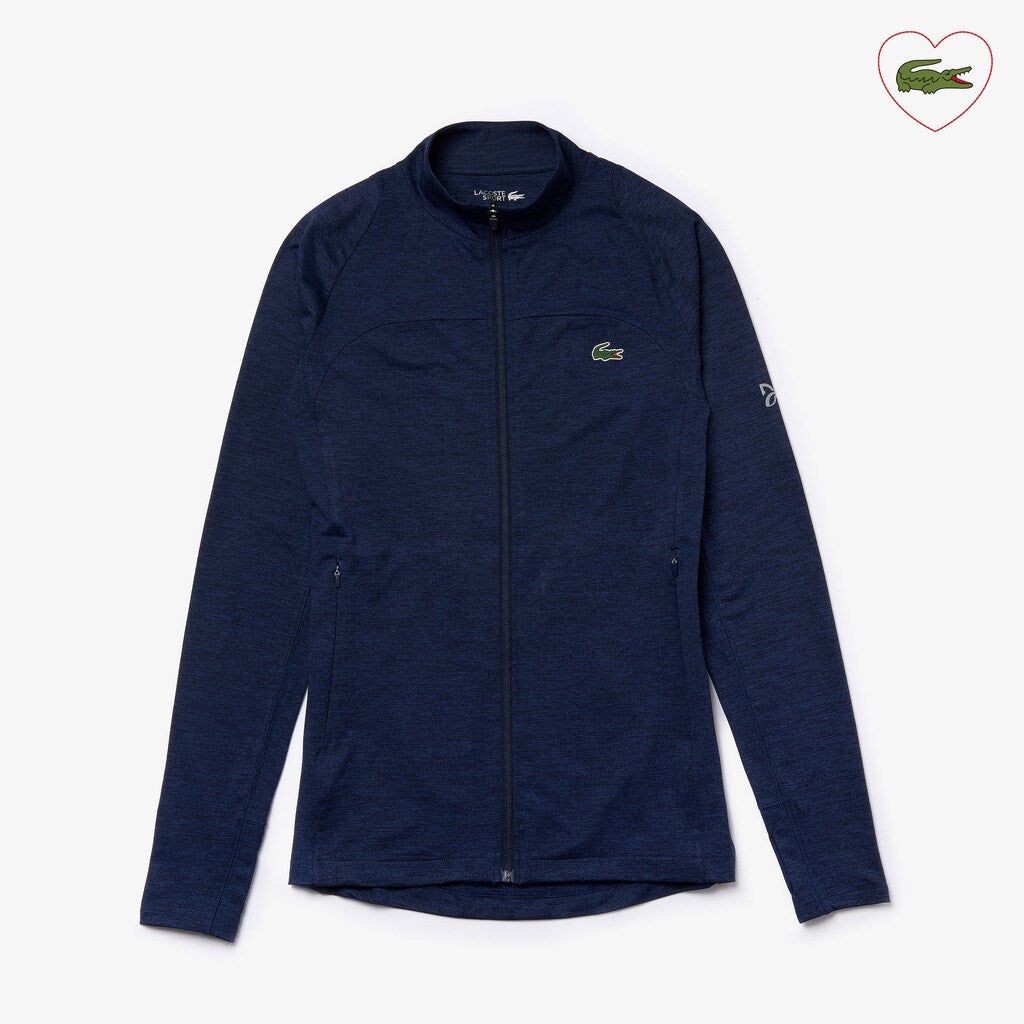 SPORT Novak Djokovic Stretch Zippered Jacket | Lacoste Mens