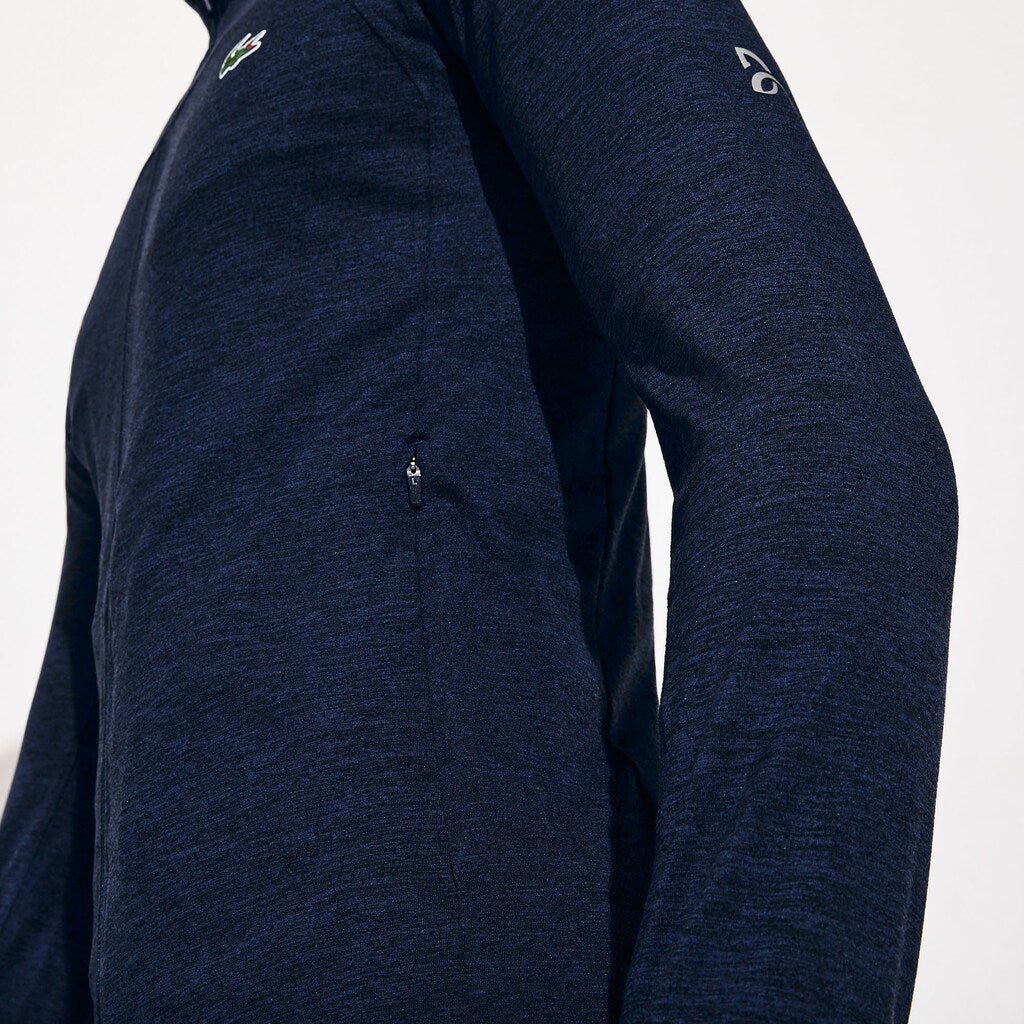 SPORT Novak Djokovic Stretch Zippered Jacket | Lacoste Mens