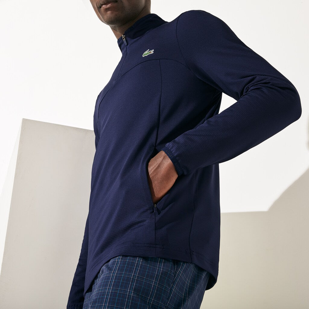 SPORT Stretch Zippered Collar Sweatshirt | Lacoste Mens