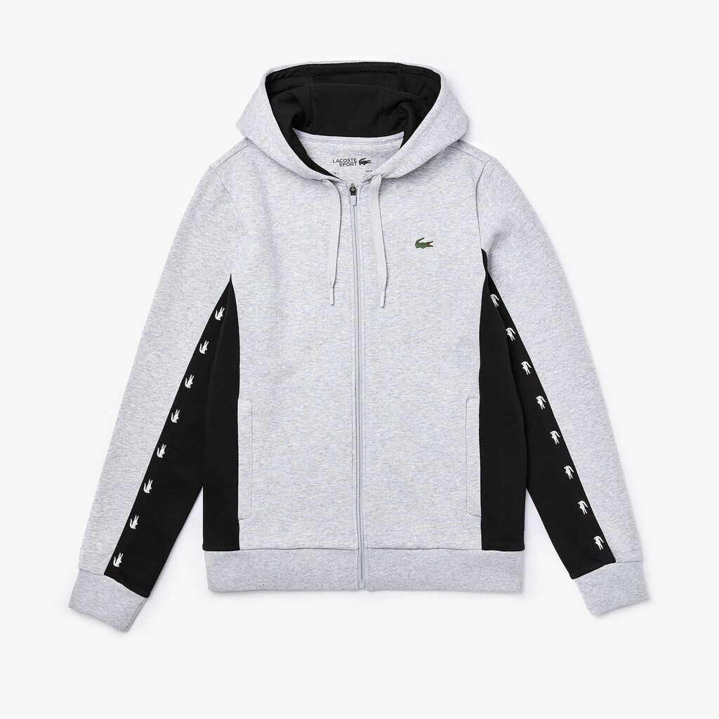 SPORT Two-Tone Fleece Hoody Sweatshirt | Lacoste Mens