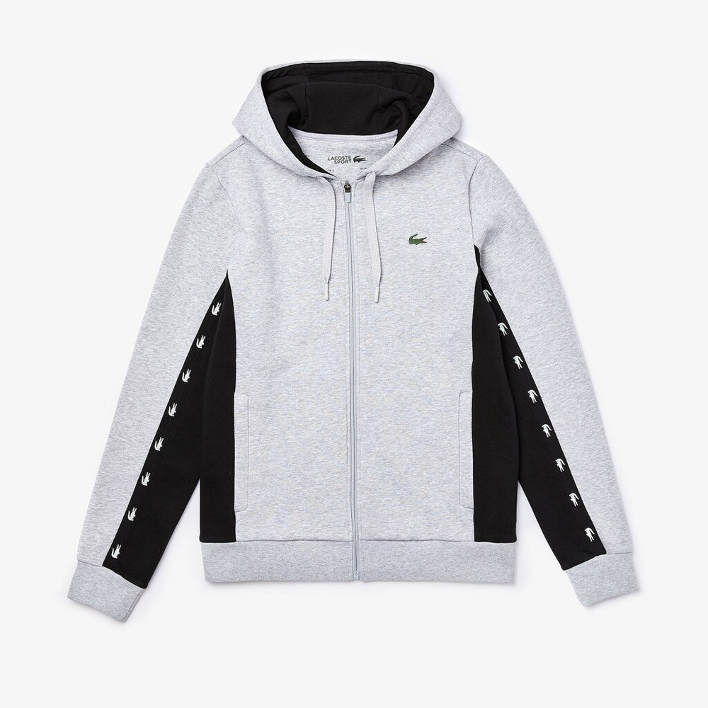 SPORT Two-Tone Fleece Hoody Sweatshirt | Lacoste Mens