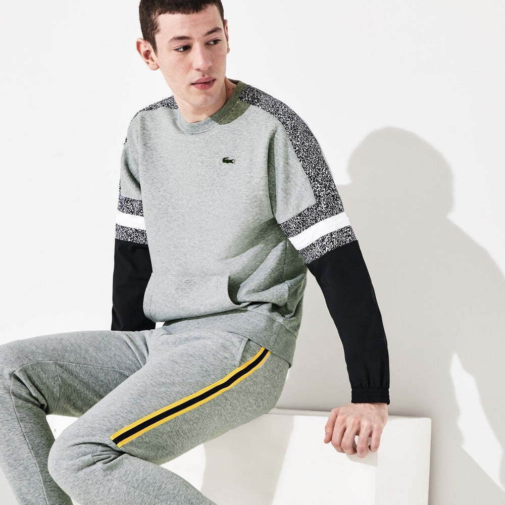 SPORT Print-Block Sweatshirt | Lacoste Mens